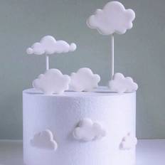 Baking Decorations Shein 6 12 18pcs Cloud EVA Sponge Cake Decoration