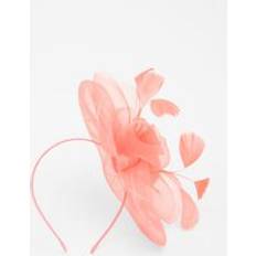 Headbands Quiz Coral Spiral Headband Fascinator - Orange