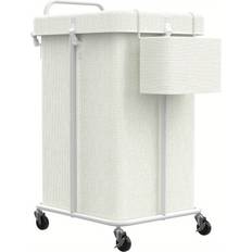 Temu 150l Laundry Basket On Wheels With Handle