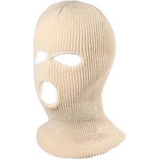 Unisex Balaclavas Maxpower Unisex Outdoor Cycling Ski Full Face Mask 3 Hole - Beige