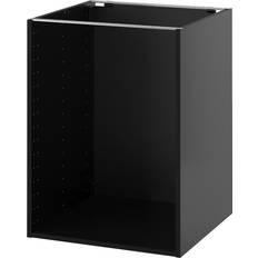 Kitchen Tall Cabinets IKEA Metod Underskabsstel - Gråsort