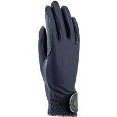 Children Accessories Aubrion Childrens Aero Riding Gloves - Navy