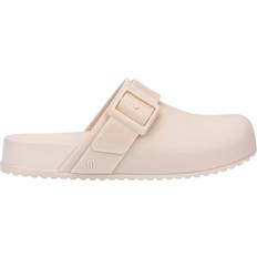 Faux Leather Clogs Mini Melissa Girls Ivory Jelly Clogs