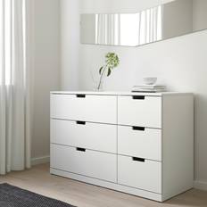 Kommoder 6 skuffer IKEA Nordli 6 Skuffer 120x76 cm Kommode