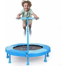 Trampolines Shein 36 Inch Kids Mini Trampoline With Safety Handle