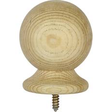 Post Caps Richard Burbidge Redwood Ball Top Ball Cap 75mm W 75mm