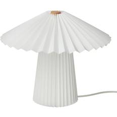 Kuddlava Plisseret Hvid 28 cm