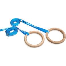 Blå Romerske ringe Sport-Thieme Turnringe Set Indoor Blau Erwachsene