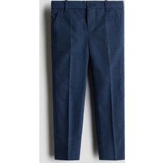 Blue Suits Children's Clothing H&M Slim Fit Suit Trousers - Dark Blue