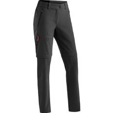 Maier Sports Nata Zip Loop Zip-Off Byxor Dam - Svart