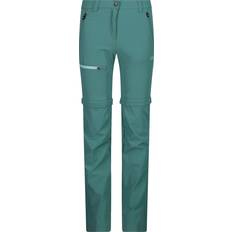 Fleecehosen CMP Girl's Zip Off Pant Outdoorhose - Türkis