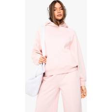 Hoodies Jumpers boohoo Womens Raglan Seam Oversized Hoodie - Pink