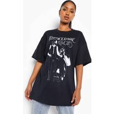 Womens Maternity Fleetwood Mac License T-Shirt Black