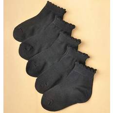 Sportswear Garment Underwear Shein Kids Lightweight Breathable Solid Color Ankle Socks