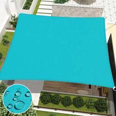 Blue Sail Awnings Shein Rectangular Waterproof Sunshade Sail With Drawstring