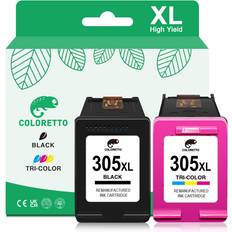 Coloretto Ink Cartridge Replacement Deskjet 2800e 2810e 2710e 2720e 2700e 4222e 4130e
