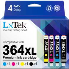 LxTek 364XL Multipack Ink Cartridges for HP 364 Ink