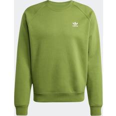 Fitness & Gymträning - Gröna Tröjor adidas Trefoil Essentials Ess Crew Sweatshirt - Grön