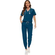 Work Clothing Sets Shein Scrubs Women Nursing Beauty SPA Uniforms Set