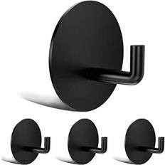 Bathroom Accessories Shein Stainless Steel No Drilling Hook Adhesive Robe