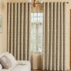 Curtains & Accessories Shein New Floral Bird Patterned Blackout Curtain