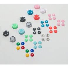 Nintendo Switch Controller Buttons Shein Soft Colorful Button Stickers Joystick Cap Cover Set