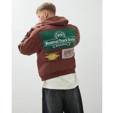Hoodies Jumpers River Island Oversized Fit Montreal Hoodie - Red