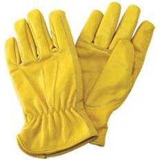 Gardening Gloves on sale Kent & Stowe Luxury Leather Gloves Mustard