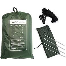Tarp 3.5 x 3.5 Olive Green Tarp Shelter