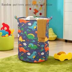 Shein Baby Room Canvas Foldable Clothing Storage Basket