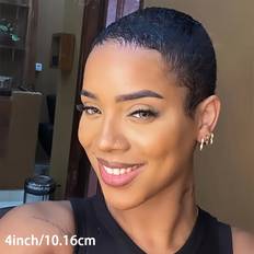 Wigs on sale Temu Day Wig Human Hair Cut Wig With Bangs