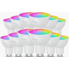 Matter Essentials Glühbirne 12 Smarten RGBW GU10 LED Lampen