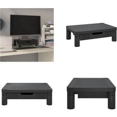 Laptopständer vidaXL Monitorständer Schwarz 43x30.5x13 cm