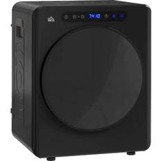 Tumble Dryers Portable Vented Freestanding Tumble Dryer 1000W Black