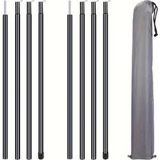 Temu Outdoor Tarp Poles Tent 50-200cm