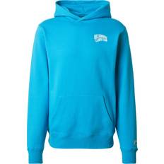 Sweatshirt - Himmelblå/Hvid