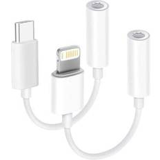 Shein USB-C Lightning To 3.5mm Headphone Jack Adapter
