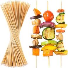 Beige Skewers Shein Bamboo Skewers With Semi-Sharp 100 80 50 20pcs Skewer
