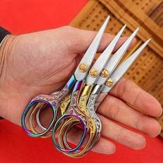 Shein Vintage Floral Pattern Sharp Scissors Scissor