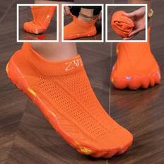 Orange Water Shoes Shein Couples Water Shoes Soft-Soled