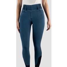 Ridsport Horka Denim Ridtights Laura Dam - Blå