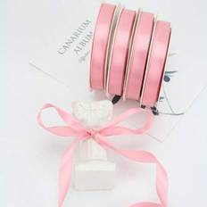 Pink Gift Wrap Ribbons Shein White Satin Ribbon 20 Yards