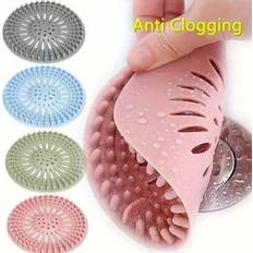 Sink Strainers Shein Silicone Shower Drain Hair Catcher