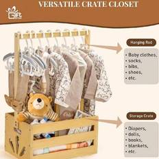 Gift Sets Shein Baby Wooden Gift Set With Storage Box