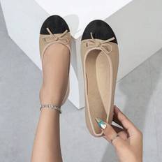Microfiber Ballerinas Shein New Arrival Ballet Flats For Spring Summer Fall - Breathable