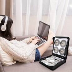 CD & Vinyl Storage Temu 320-Capacity CD DVD Storage Case