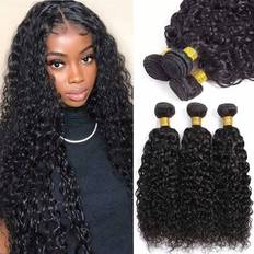 Shein Kinky Curly Virgin Human Hair Extensions 3 Bundles