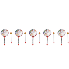 Musical Instruments Exogio Kids Percussion Lollipop Drum 6 Inch