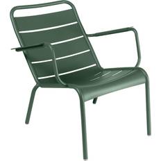 Fermob Luxembourg Low Cedar Green Lounge Chair