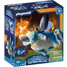 Dragos Play Set Playmobil Dragons Nine Realms Plowhorn & D Angelo 71082